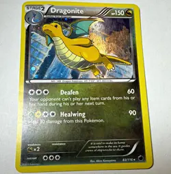 The Pokemon Company Dragonite 83/116 Plasma Freeze Holo Rare English 2013 - Image 1
