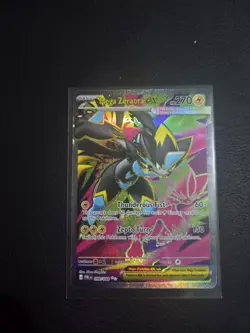 Pokemon TCG Mega Zeraora EX PBL 098/084 Full Art Holo Secret Rare - Image 2
