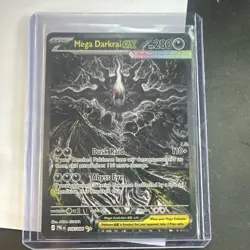Mega Darkrai EX 116/084 Evolutions Secret Rare Holo Full Art Pokemon TCG - Image 1