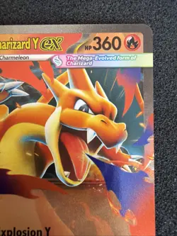 Mega Charizard Y ex 022/217 Ascended Heroes Double Rare Holo Pokemon TCG NM+ - Image 5