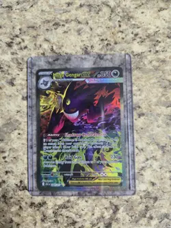 MEGA GENGAR EX 284/217 FULL ART HOLO SECRET RARE 350HP ENG POKEMON TCG - Image 2