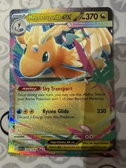 Mega Dragonite ex 152/217 Ascended Heroes Double Rare Pokemon Card M/NM - Image 1