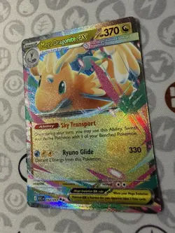 Mega Dragonite ex 152/217 Ascended Heroes Double Rare Pokemon Card M/NM - Image 3
