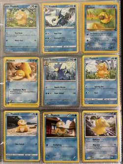 Pokemon Card Species Set Lot - 9x Unique Cards / Psyduck Family - Image 1