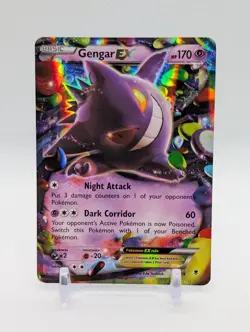 Pokemon TCG Gengar EX 34/119 XY Phantom Forces Full Art Holo Ultra Rare ENG - Image 1