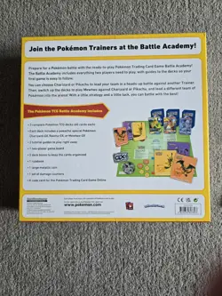 Pokemon TCG Battle Academy Starter Kit Pikachu Charizard Mewtwo (No Coin) - Image 3