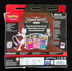 Pokemon TCG: Team Rocket’s Mewtwo ex League Battle Deck New & Sealed - Damaged - Image 3