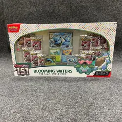 Pokemon TCG: Scarlet & Violet 151 Blooming Waters Premium Collection Worn Box - Image 1