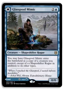 Glasspool Mimic - NM Near Mint - ZNR Zendikar Rising #60 - MTG Magic - Image 1