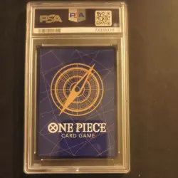 2022 ONE PIECE JAPANESE OP01-ROMANCE DAWN ALTERNATE ART MONKEY D. LUFFY PSA 10 - Image 2