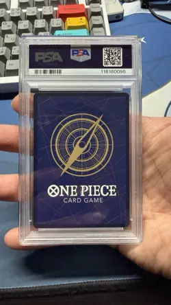 2025 ONE PIECE OP11 JP MONKEY D LUFFY 3RD ANNIVERSARY SILVER OP05-119 PSA 10 - Image 2