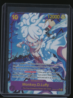 Monkey D. Luffy OP05-119 SEC The Best PRB01 Alt Art Englisch One Piece TCG - Image 1