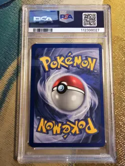1999 POKEMON GAME MOVIE PROMO #5 Dragonite PSA 8 - Image 2