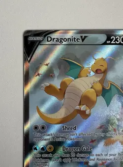 Pokemon TCG Dragonite v Evolving Skies Alternative Art Ultra Rare Card 192/203 - Image 2