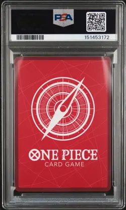 2025 ONE PIECE OP12-LEGACY OF THE MASTER ALTERNATE ART SILVERS RAYLEIGH PSA 10 - Image 2