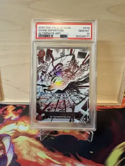 One Piece 2025 Divine Departure OP10-019 Alternate Art Rare OP10 GEM MINT PSA 10 - Image 1