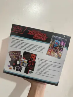 Pokemon Destined Rivals Elite Trainer Box ETB (FACTORY SEALED - Read Desc) - Image 2