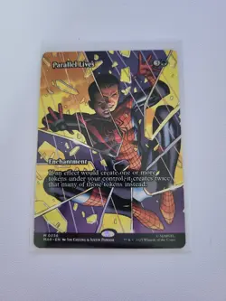 Parallel Lives Borderless Non-Foil Card Marvel Spider-Man MTG - Image 1