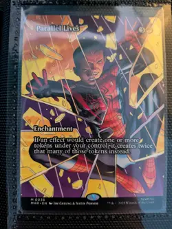 Parallel Lives MTG Marvel Universe MAR 0036 Card Mythic Rare Non Foil - Image 1