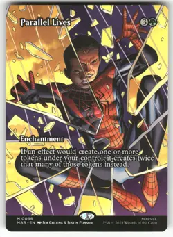 Parallel Lives (Borderless) 36 Marvel Universe Eternal-Legal MTG NM - Image 1