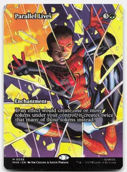 Parallel Lives (Borderless) - NM - SPM Spider-Man Eternal-Legal # 36 - MTG Magic - Image 1