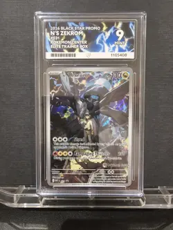 Pokemon TCG N’s Zekrom 031 Black Star Promo Pokemon Centre Stamped Ace 9 - Image 1