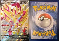 Zamazenta V (Shiny) SWSH293 Holo Promo Sword & Shield Promo Pokemon LP - Image 1