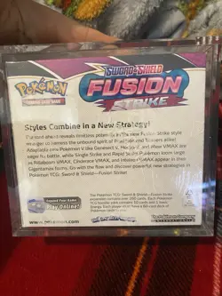 Pokemon TCG Fusion Strike Booster Box 36-Pack New and Sealed with Acrylic Case - Image 3
