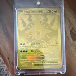 Pokemon Mega Darkrai EX 120/084 PBL Secret Rare Full Art Holo English 2016 - Image 1