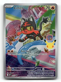 Litten 044 - ME: Mega Evolution Promo - Pokemon Card NM/M - Image 1