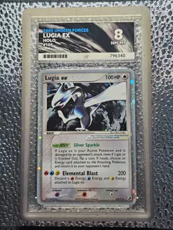 2005 Pokemon Ex Unseen Forces Lugia Ex Holo ACE 8 105/115 - Image 1