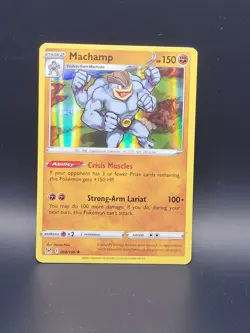 Pokemon Lost Origin Machamp Holo Rare Card 088/196 - Image 1