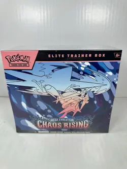 Lot Of 2 - Pokemon Mega Evolution Chaos Rising ETB TCG Brand New SEALED - Image 2