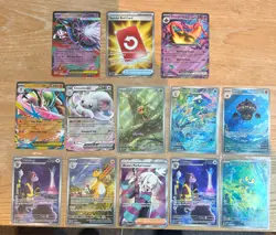 Pokemon TCG Illustration Rare & Full Art Card Lot – Near Mint - Image 1