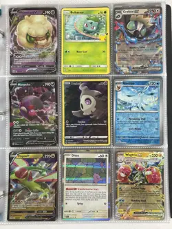 Pokemon Card Collection Binder Lot Holo Rare XY Mega Lucario Pikachu - Image 3