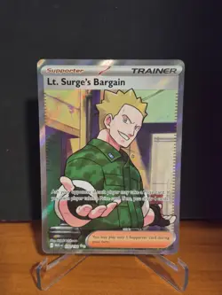 Lt. Surge's Bargain - Ultra Rare - Mega Evolution 170/132 - NM - Pokemon Card - Image 1