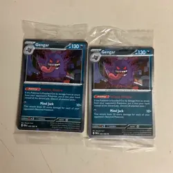 Pokemon TCG Gengar SWSH241 SWSH Lost Origin Promo Holo Card Lot of 2 - Image 1