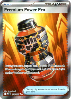 Premium Power Pro - Ultra Rare 174/132 - Mega Evolution - Pokemon NM/M Ships Now - Image 1