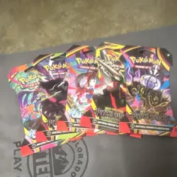 Pokemon TCG Mega 3 pitch black and2 chaos rising Booster Pack Lot 5 - Image 1