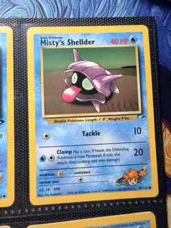 Vintage Lot of Misty’s Pokemon Cards - Gym Heroes Collection - Image 4
