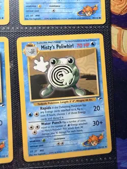 Vintage Lot of Misty’s Pokemon Cards - Gym Heroes Collection - Image 5