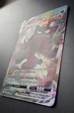 Gengar VMAX - 271/264 - Pokemon Fusion Strike Sword & Shield Alternate Art NM - Image 3