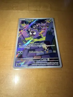 Gastly 177/162 Temporal Forces Illustration Rare IR Holo NM Pokemon TCG - Image 2