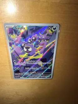 Gastly 177/162 Temporal Forces Illustration Rare IR Holo NM Pokemon TCG - Image 3