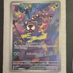 Pokemon Gastly 177/162 SV05 Temporal Forces Illustration Rare Holo ENG - Image 1