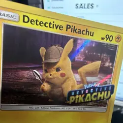 Pokemon TCG Detective Pikachu SM170 SV Promo Holo EN Basic 90HP - Image 2