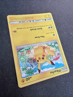 Pokemon Pikachu TCG Holo Promo Card 2018 McDonald's Promos 4/12 LP - Image 2
