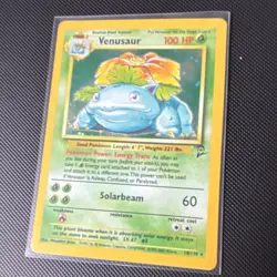 Pokemon TCG Venusaur Base Set 2 15/102 Holo Rare Unlimited English 1999 - Image 3