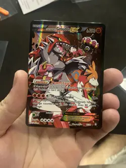 Pokemon TCG Team Magma's Groudon EX Holo LP & Base Set Venusaur Holo LP - Image 2