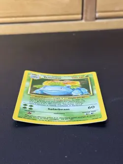 Pokemon TCG Venusaur Base Set Holo Unlimited Rare Card 15/102 NM Condition - Image 3